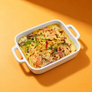 海鮮忌廉白汁焗意粉 (2磅裝)