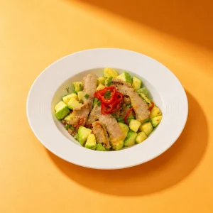 金蒜爆香豬頸肉炒翠玉瓜 (2磅裝)